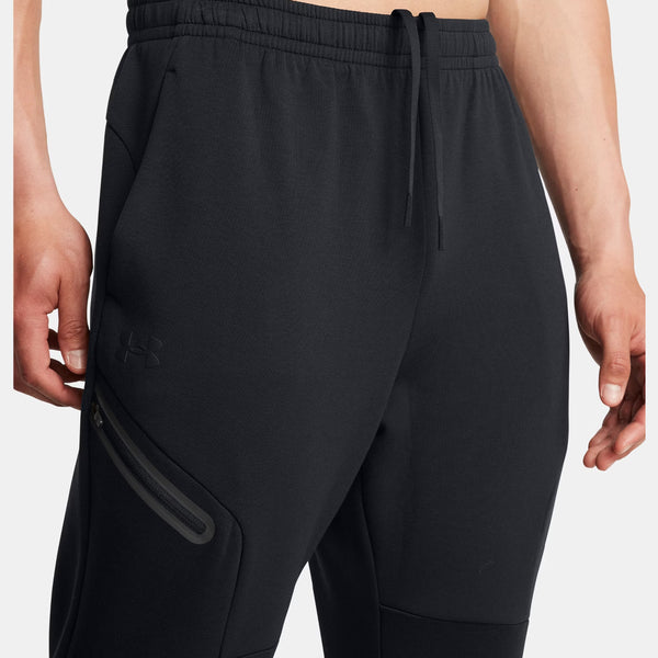 Under Armour armour - pantaloni ua unstoppable fleece black 77 | Italystation.com Shop Now at italystation.com