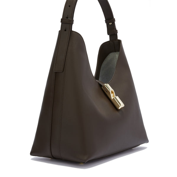 Furla - Goccia M Cioccolato Shoulder Bag - WB01499BX3104 - CIOCCOLATO