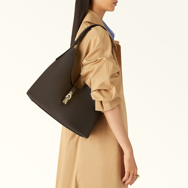 Furla - Goccia M Cioccolato Shoulder Bag - WB01499BX3104 - CIOCCOLATO