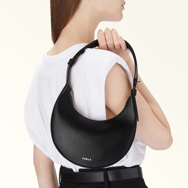 Furla - Sottospalla Delizia Mini Nero WE00649AX0733 NERO | Italystation.com Shop Now at italystation.com