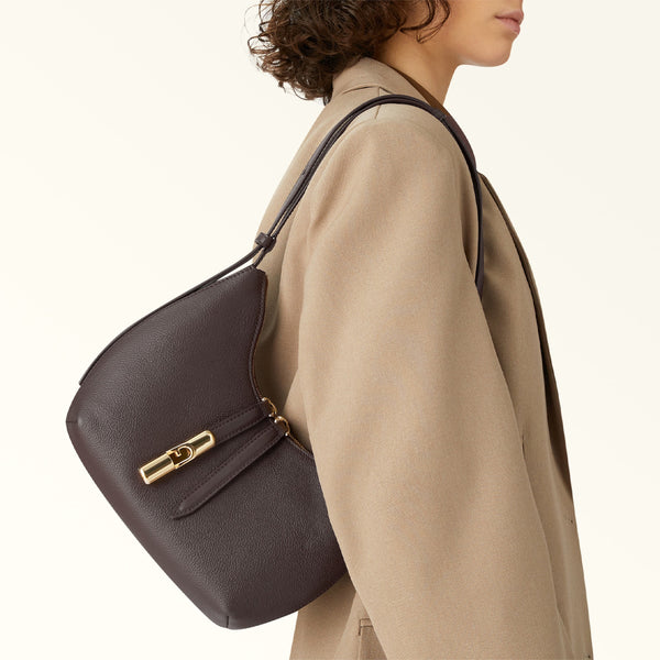 Furla - Goccia S Cioccolato Shoulder Bag - WB01500BX3353 - CIOCCOLATO