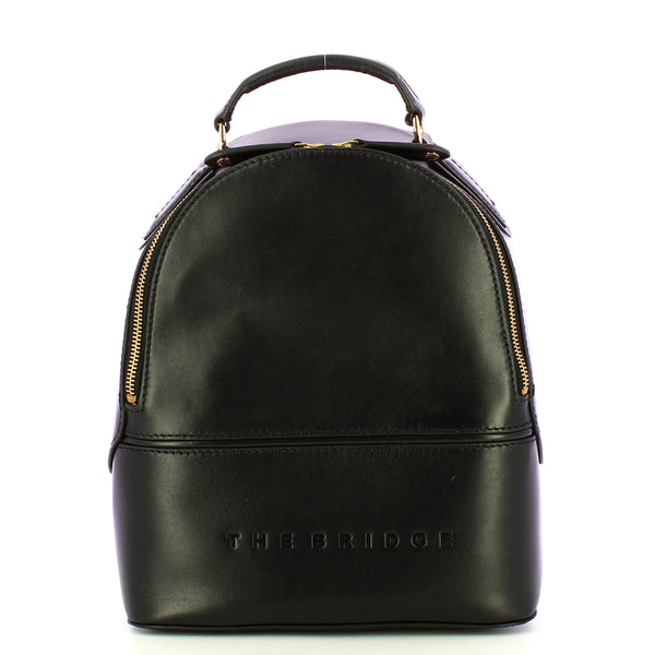 The Bridge - Zainetto Daphne Nero 441253FH NERO/ABB./OR | Italystation.com Shop Now at italystation.com