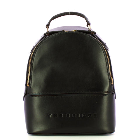 The Bridge - Zainetto Daphne Nero 441253FH NERO/ABB./OR | Italystation.com Shop Now at italystation.com