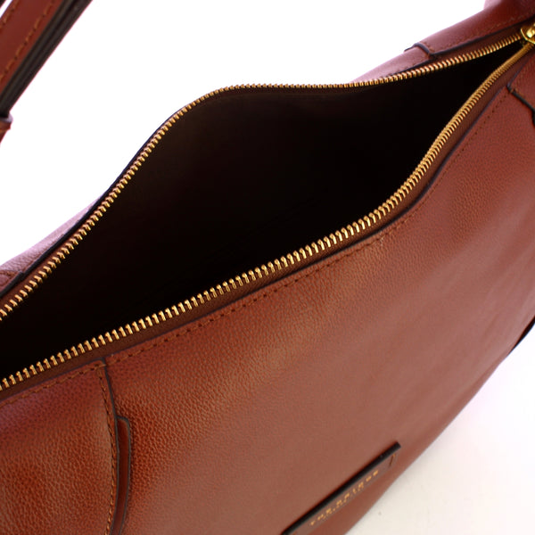 The Bridge - Hobo Bag Domitilla Marrone 441623BX MARRON | Italystation.com Shop Now at italystation.com