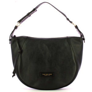 The Bridge - Hobo Bag Domitilla Nero 441623BX NERO/ABB. | Italystation.com Shop Now at italystation.com
