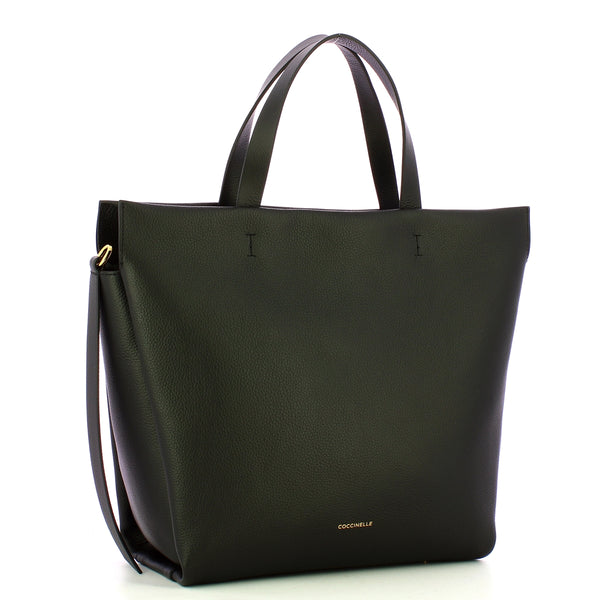 Coccinelle - borsa a mano boheme noir cuir - m50180101 - no | Italystation.com - Shop Now at italystation.com
