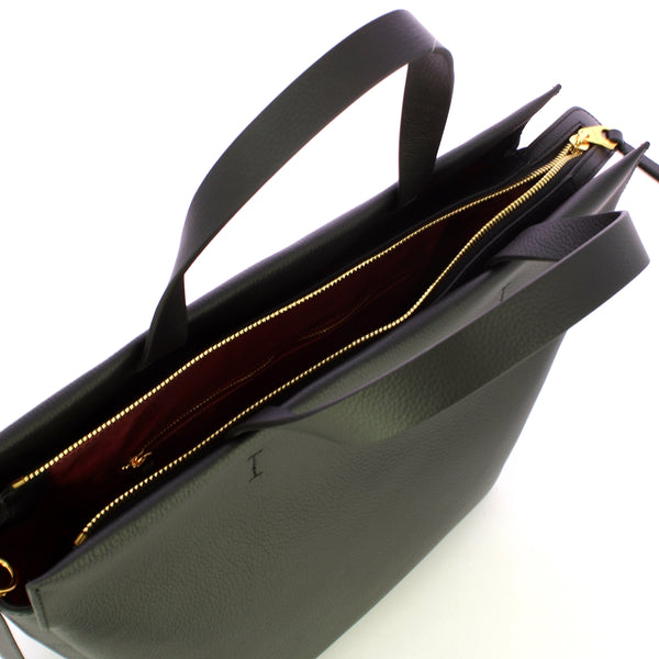 Coccinelle - borsa a mano boheme noir cuir - m50180101 - no | Italystation.com - Shop Now at italystation.com