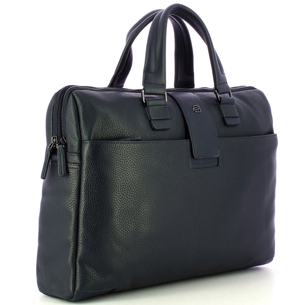 Piquadro - Cartella Porta PC S86 17" Blu2 OUTCA3339S86 BL | Italystation.com Shop Now at italystation.com