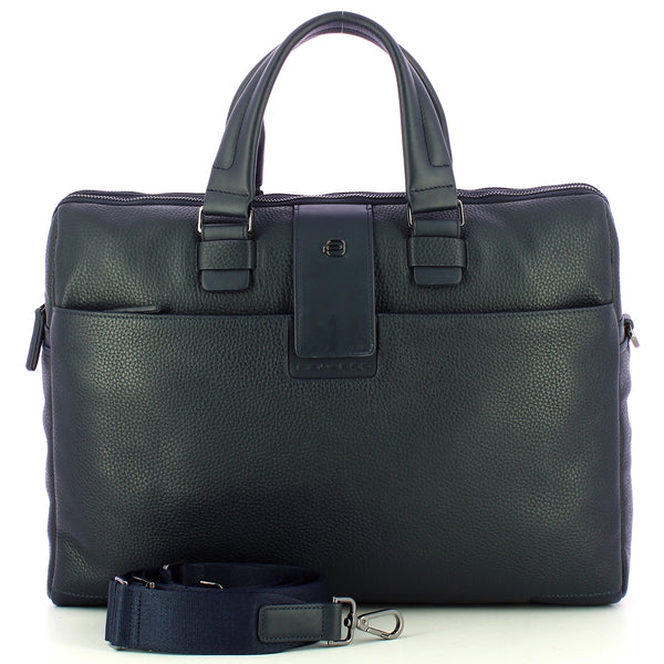 Piquadro - Cartella Porta PC S86 17" Blu2 OUTCA3339S86 BL | Italystation.com Shop Now at italystation.com