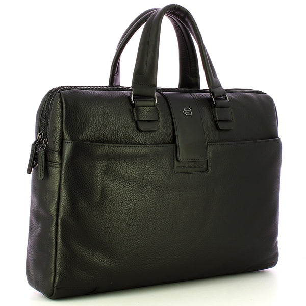 Piquadro - Cartella Porta PC S86 17" Nero2 OUTCA3339S86 N | Italystation.com Shop Now at italystation.com