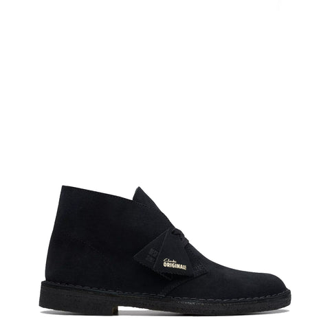 Clarks - stivaletto desert boot camoscio black suede - 26155480 | Italystation.com - Shop Now at italystation.com
