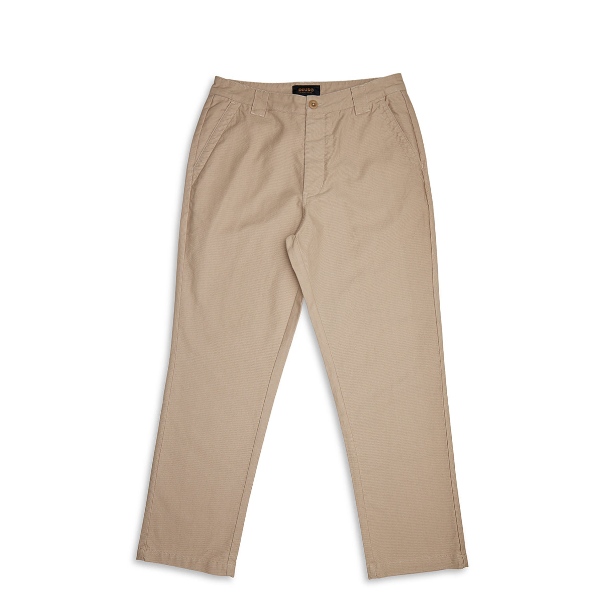 Deus Ex Machina ex machina - pantaloni hank whipcord khaki dmf2 | Italystation.com Shop Now at italystation.com