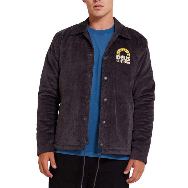 Deus Ex Machina ex machina - giacca stokes coach anthracite dmf | Italystation.com Shop Now at italystation.com
