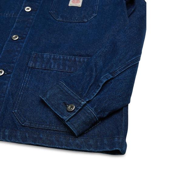 Deus Ex Machina ex machina - camicia hank denim chore rinse wash | Italystation.com Shop Now at italystation.com