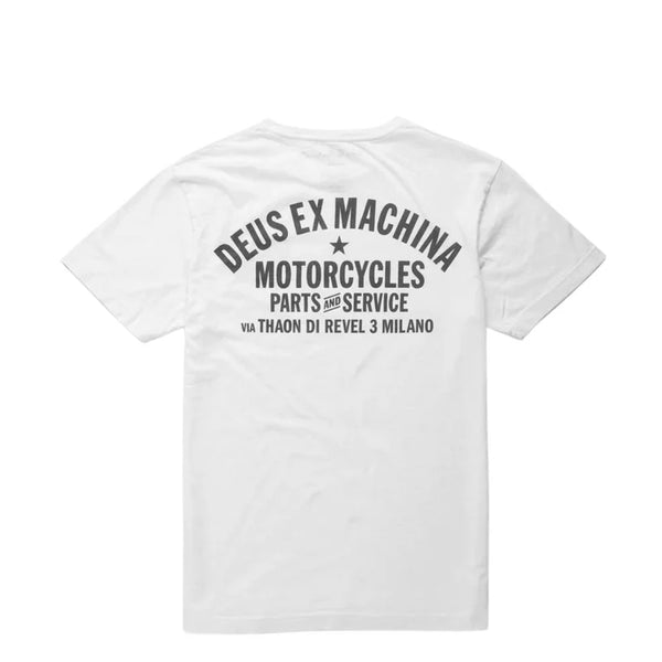 Deus Ex Machina - T-Shirt Milano Address White - T_DMW41808D - WHITE