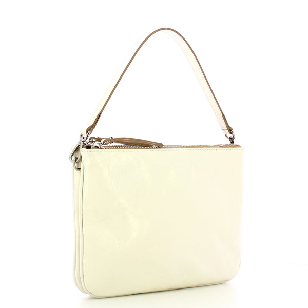 Gianni Chiarini Gianni chiarini - borsa a mano frida bianco - bs 10436 | Italystation.com - Shop Now at italystation.com