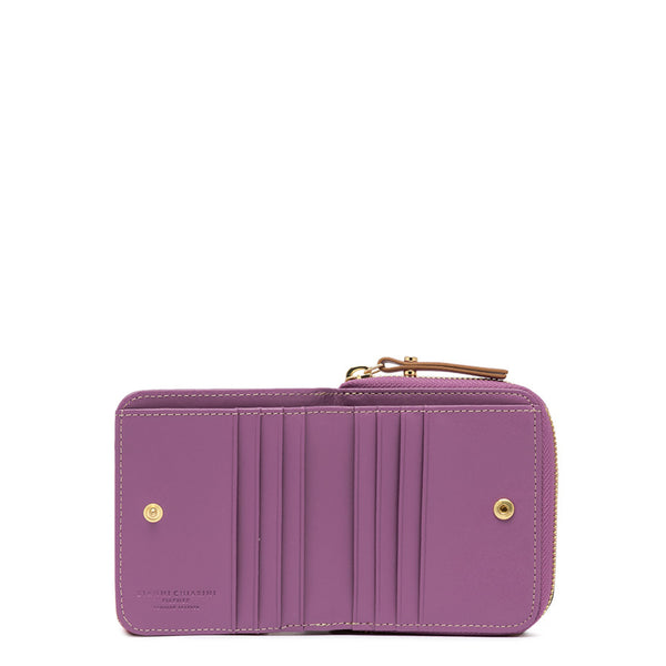 Gianni Chiarini - Portafoglio piccolo Zip Around Wallets Argyle Purple - PF W-4953A/24PE PRCK - ARGYLE/PURPLE