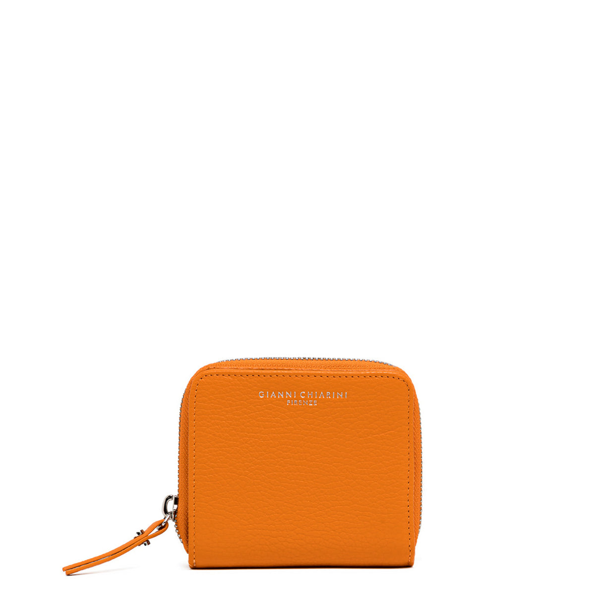 Gianni Chiarini - Portafoglio piccolo Zip Around Wallets Dollaro Flame Orange - PF W-4953A/24PE GRN - FLAME/ORANGE