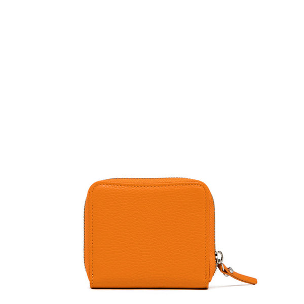 Gianni Chiarini - Portafoglio piccolo Zip Around Wallets Dollaro Flame Orange - PF W-4953A/24PE GRN - FLAME/ORANGE