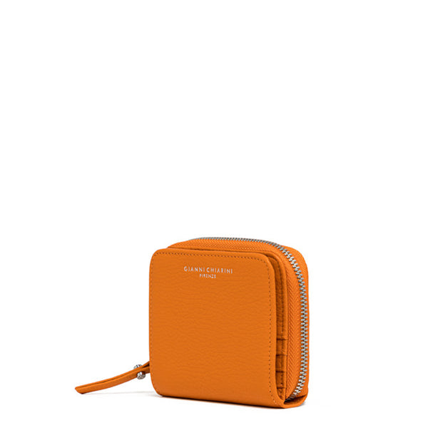 Gianni Chiarini - Portafoglio piccolo Zip Around Wallets Dollaro Flame Orange - PF W-4953A/24PE GRN - FLAME/ORANGE