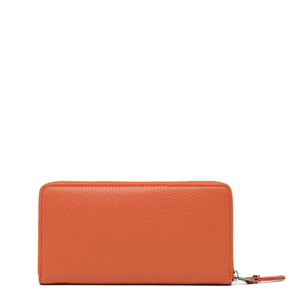 Gianni Chiarini - Portafoglio Wallets Dollaro Large Zip Around Flame Orange - PF 5042/24PE GRN - FLAME/ORANGE