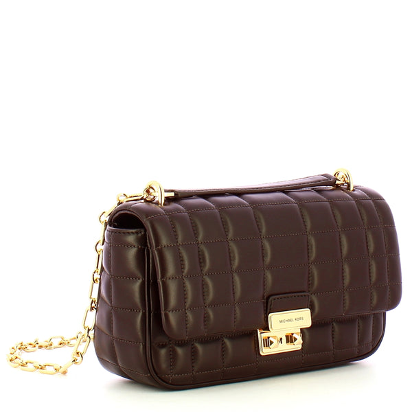 Michael Kors - Borsa a spalla Tribeca Large Chocolate - 30R4G2RL7L - CHOCOLATE