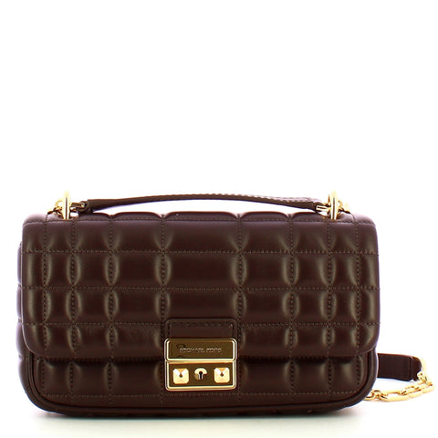 Michael Kors - Borsa a spalla Tribeca Small Chocolate - 30R4G2RL5L - CHOCOLATE