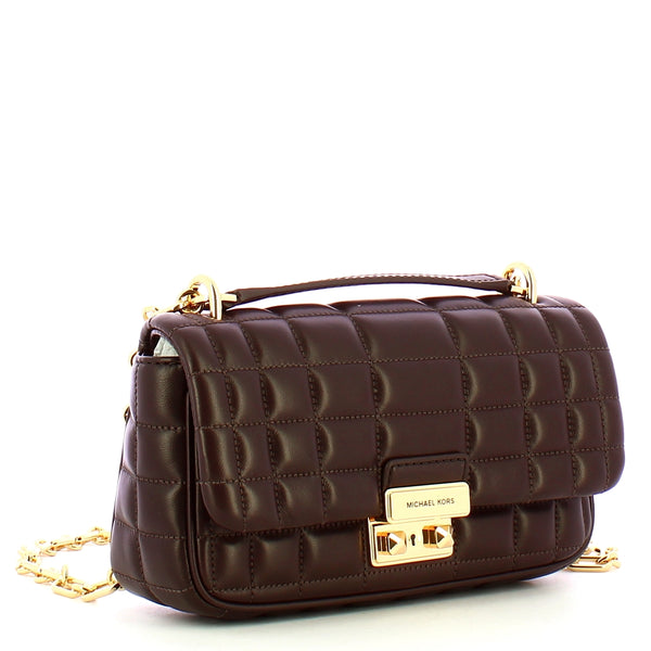 Michael Kors - Borsa a spalla Tribeca Small Chocolate - 30R4G2RL5L - CHOCOLATE