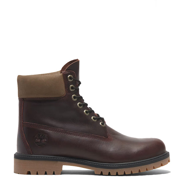 Timberland - stivale 6 inch stringato heritage burgundy - t | Italystation.com - Shop Now at italystation.com