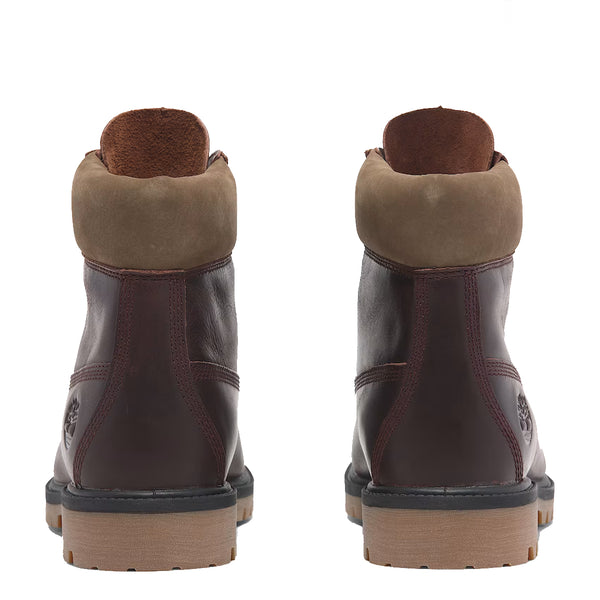 Timberland - stivale 6 inch stringato heritage burgundy - t | Italystation.com - Shop Now at italystation.com