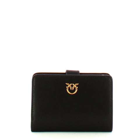 Pinko - portafoglio multi pockets nero antique gold - 103761a0f1 | Italystation.com - Shop Now at italystation.com