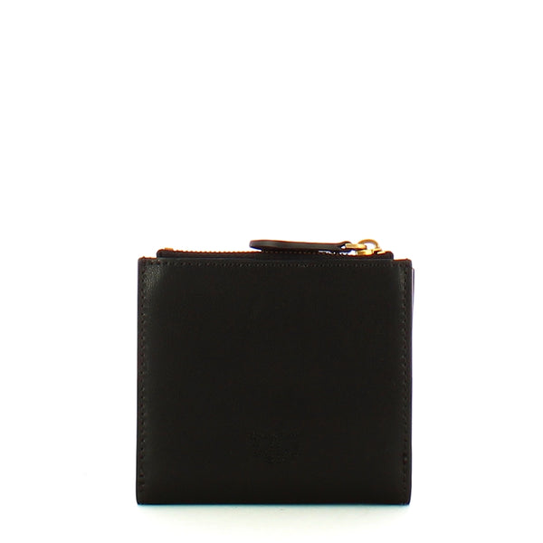 Pinko - Portafoglio Piccolo Multi Purpose Nero Antique Gold 10 | Italystation.com Shop Now at italystation.com