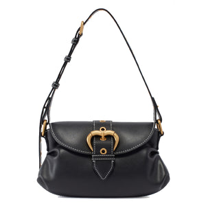 Pinko - borsa a spalla jolene mini nero antique gold - 102802a1w | Italystation.com - Shop Now at italystation.com
