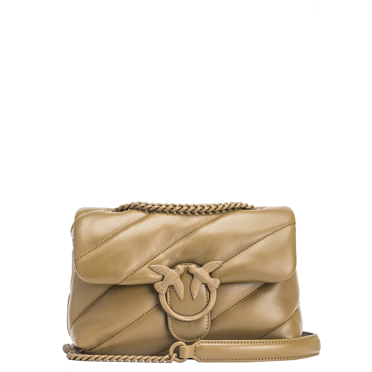 Pinko - Mini Borsa a tracolla Love Puff Maxi Quilt Piantagione - | Italystation.com - Shop Now at italystation.com