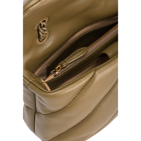 Pinko - Mini Borsa a tracolla Love Puff Maxi Quilt Piantagione - | Italystation.com - Shop Now at italystation.com