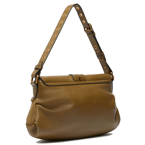 Pinko - Borsa a spalla Jolene Classic Nero Antique Gold - 102801 | Italystation.com - Shop Now at italystation.com