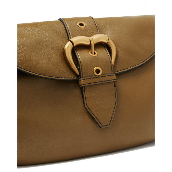 Pinko - Borsa a spalla Jolene Classic Nero Antique Gold - 102801 | Italystation.com - Shop Now at italystation.com