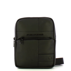 Piquadro - Borsello gommato Piccolo Nero - CA3084W129W - NERO | Italystation.com - Shop Now at italystation.com