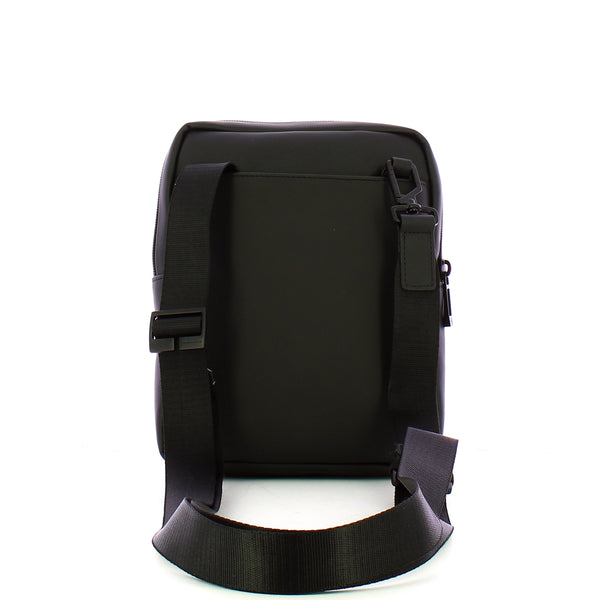 Piquadro - Borsello gommato Piccolo Nero - CA3084W129W - NERO | Italystation.com - Shop Now at italystation.com