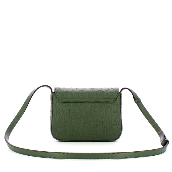 Armani Exchange - Borsa a tracolla Media logata - 942648CC793 - ABSINTHE