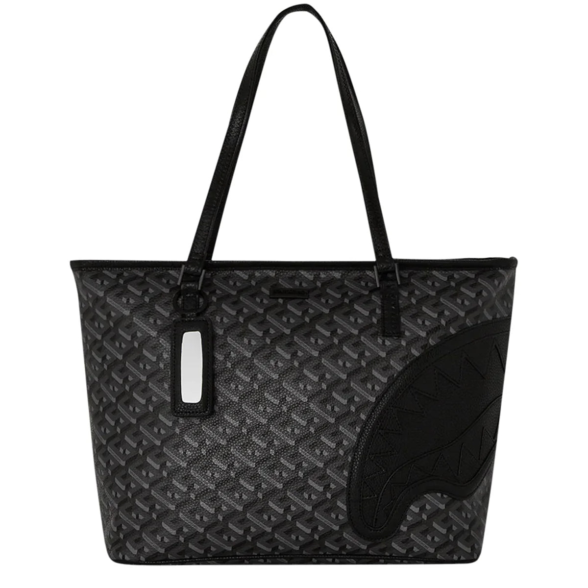 Sprayground - Borsa a spalla Tote Classic 3DSG Blackout Li | Italystation.com Shop Now at italystation.com