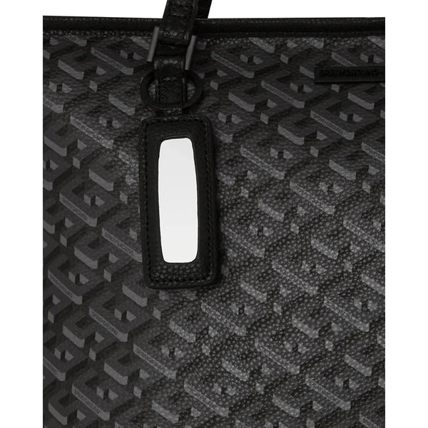 Sprayground - Borsa a spalla Tote Classic 3DSG Blackout Li | Italystation.com Shop Now at italystation.com