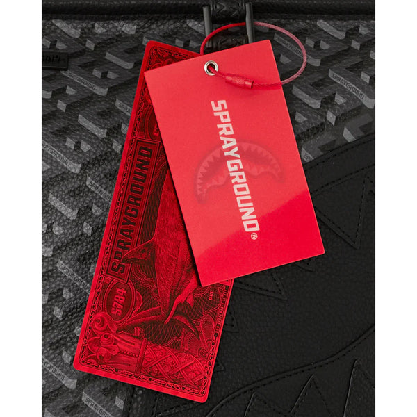 Sprayground - Borsa a spalla Tote Classic 3DSG Blackout Li | Italystation.com Shop Now at italystation.com