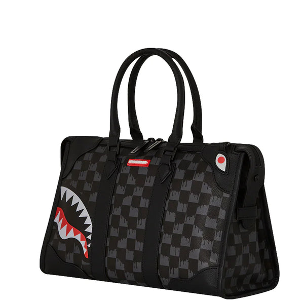 Sprayground - Borsa a mano Drip Check Shark Limited Editio | Italystation.com Shop Now at italystation.com