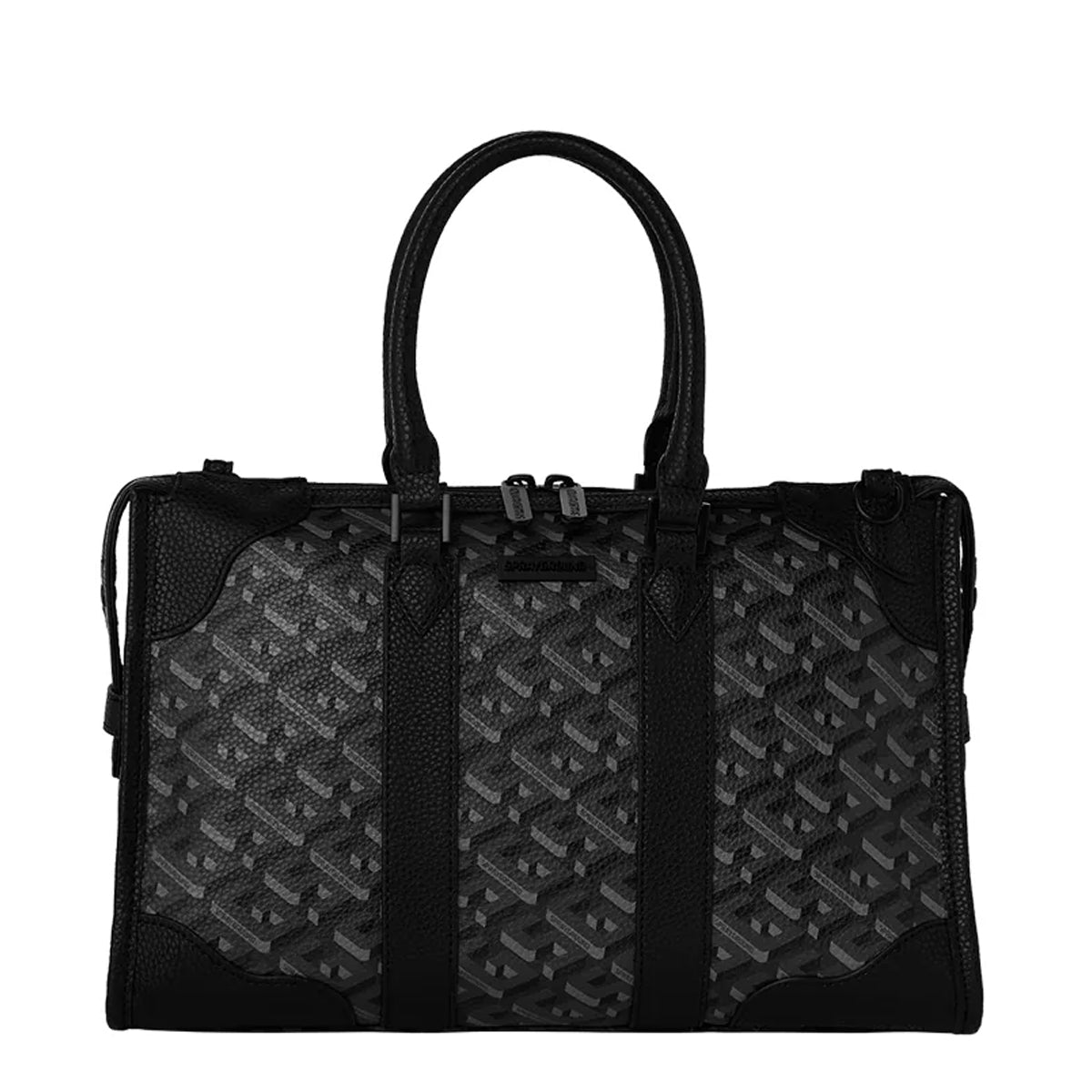 Sprayground - Borsa a mano 3DSG Blackout Limited Edition | Italystation.com Shop Now at italystation.com