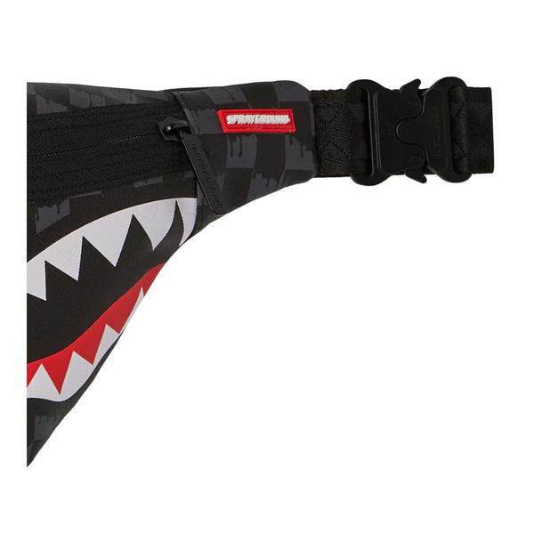 Sprayground - Marsupio Drip Check Shark Limited Edition | Italystation.com Shop Now at italystation.com