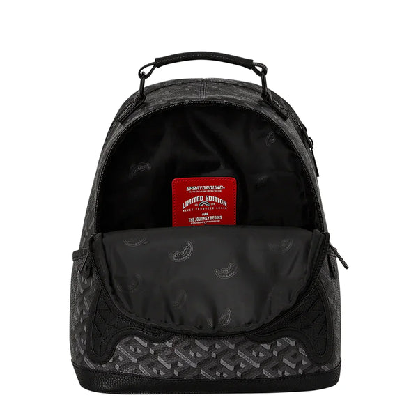 Sprayground - Zaino Small 3DSG Blackout Savage Limited Edi | Italystation.com Shop Now at italystation.com