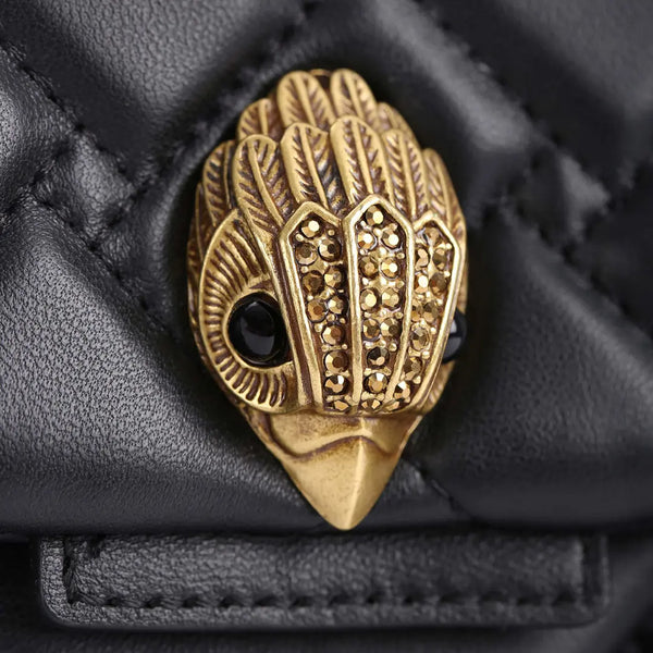 KUGE - Borsa a spalla Kensington Bag Large Black BAG-1470400109 | Italystation.com Shop Now at italystation.com