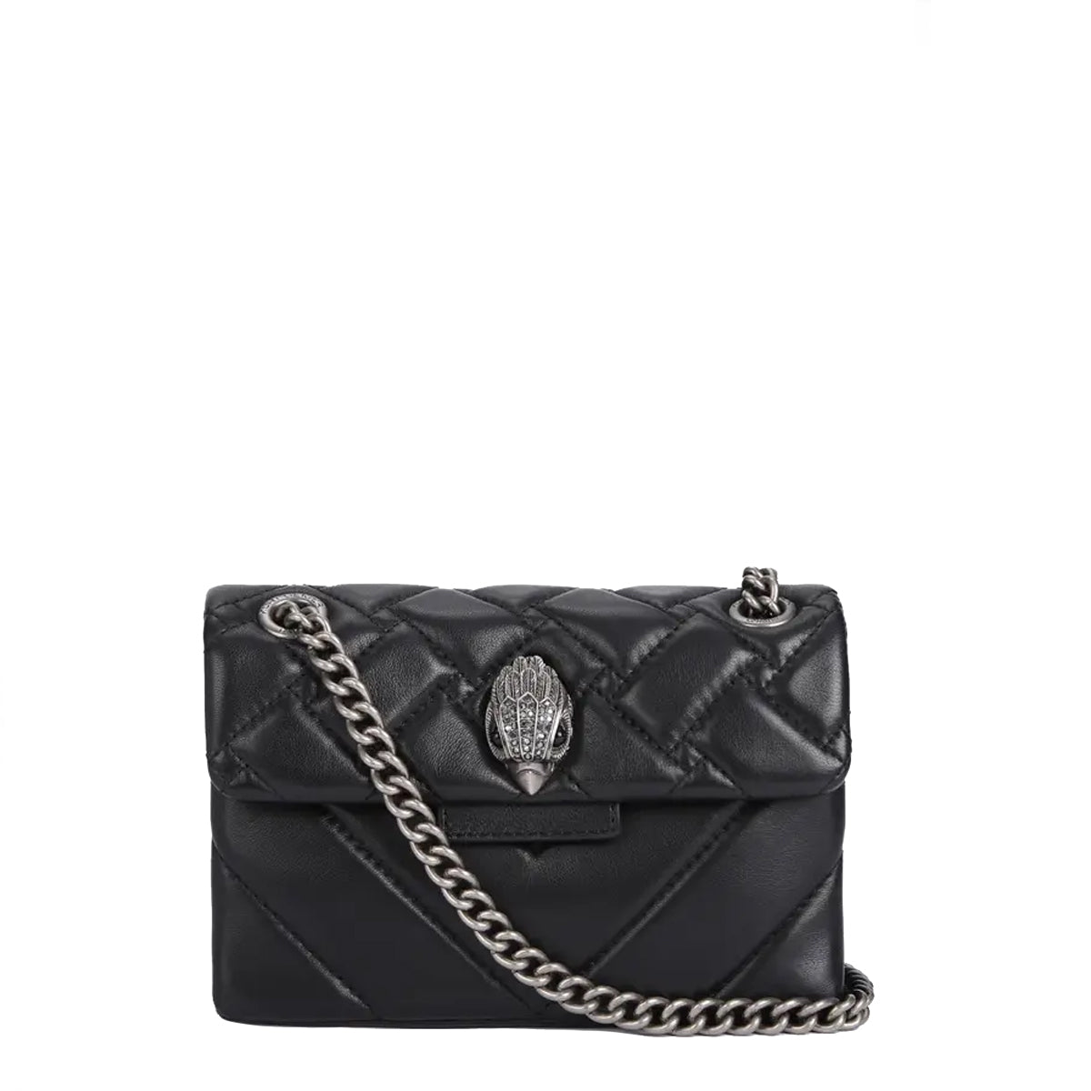 KUGE - Tracollina Mini Kensington Bag Black BAG-1470800109 24AW | Italystation.com Shop Now at italystation.com