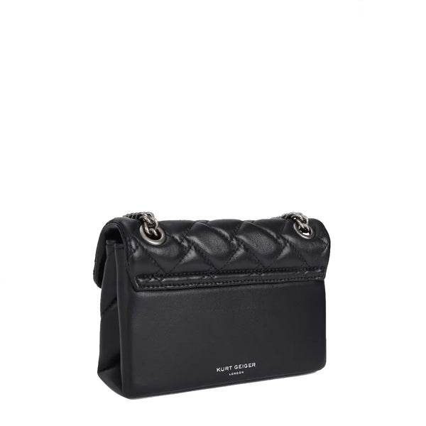 KUGE - Tracollina Mini Kensington Bag Black BAG-1470800109 24AW | Italystation.com Shop Now at italystation.com